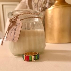 Golden Stella Rainbow Ring